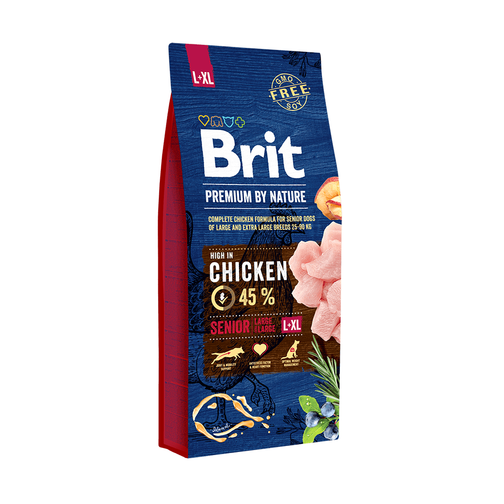 BRIT PREMIUM BY NATURE JUNIOR LARGE 15kg