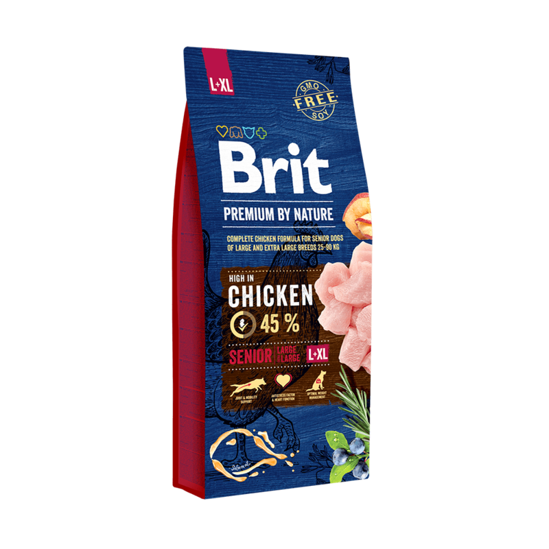 BRIT PREMIUM BY NATURE JUNIOR LARGE 15kg