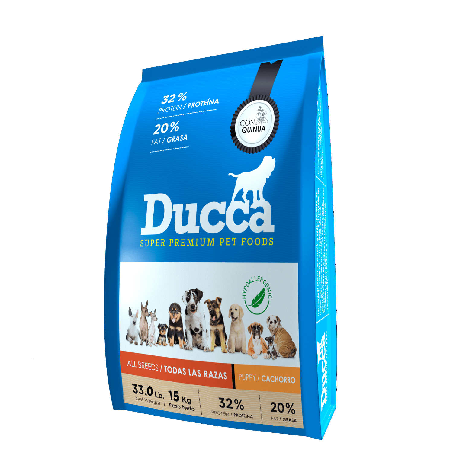 Ducca super premium Cachorro 15 KG