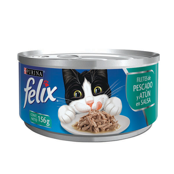Felix filete de pescado y pescado y atún