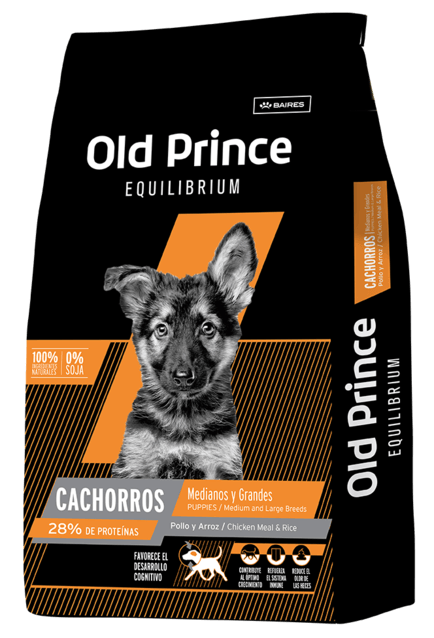 Old Prince Equilibrium Cachorros Medianos y Grandes 15kg