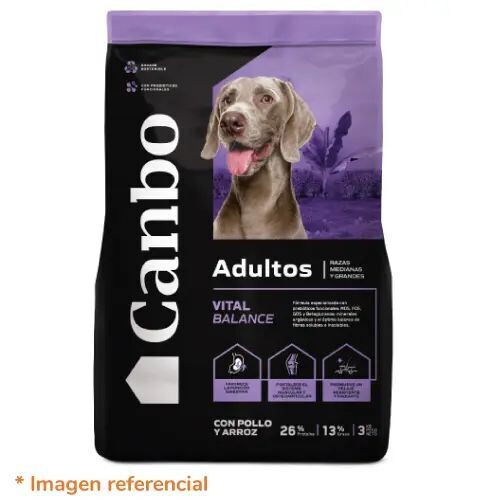 Canbo Vital Balance Adultos Pollo Raza Mediana y Grande  15Kg