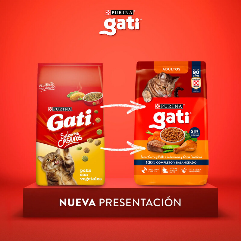 GATI Sabor Pollo con Vegetales 15kg