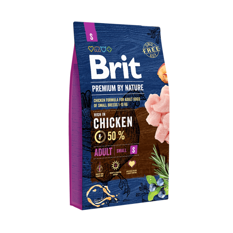 Brit Premium By Nature Adult Small perritos 3kg