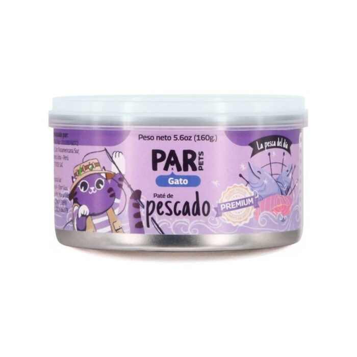 Par Pets paté de Pescado para gatos adultos x 160gr