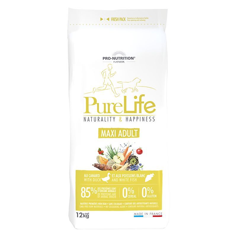 Pure Life Maxi Adult 12kg  ( razas grandes)