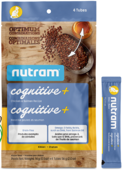 NUTRAM SNACK COGNITIVE KITTEN SALMON 14G