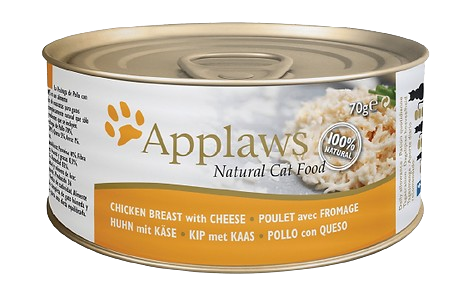 APPLAWS POLLO CON QUESO (LATA DE 70gr)