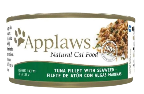 APPLAWS FILETE DE ATÚN CON ALGAS MARINAS (LATA DE 70gr)