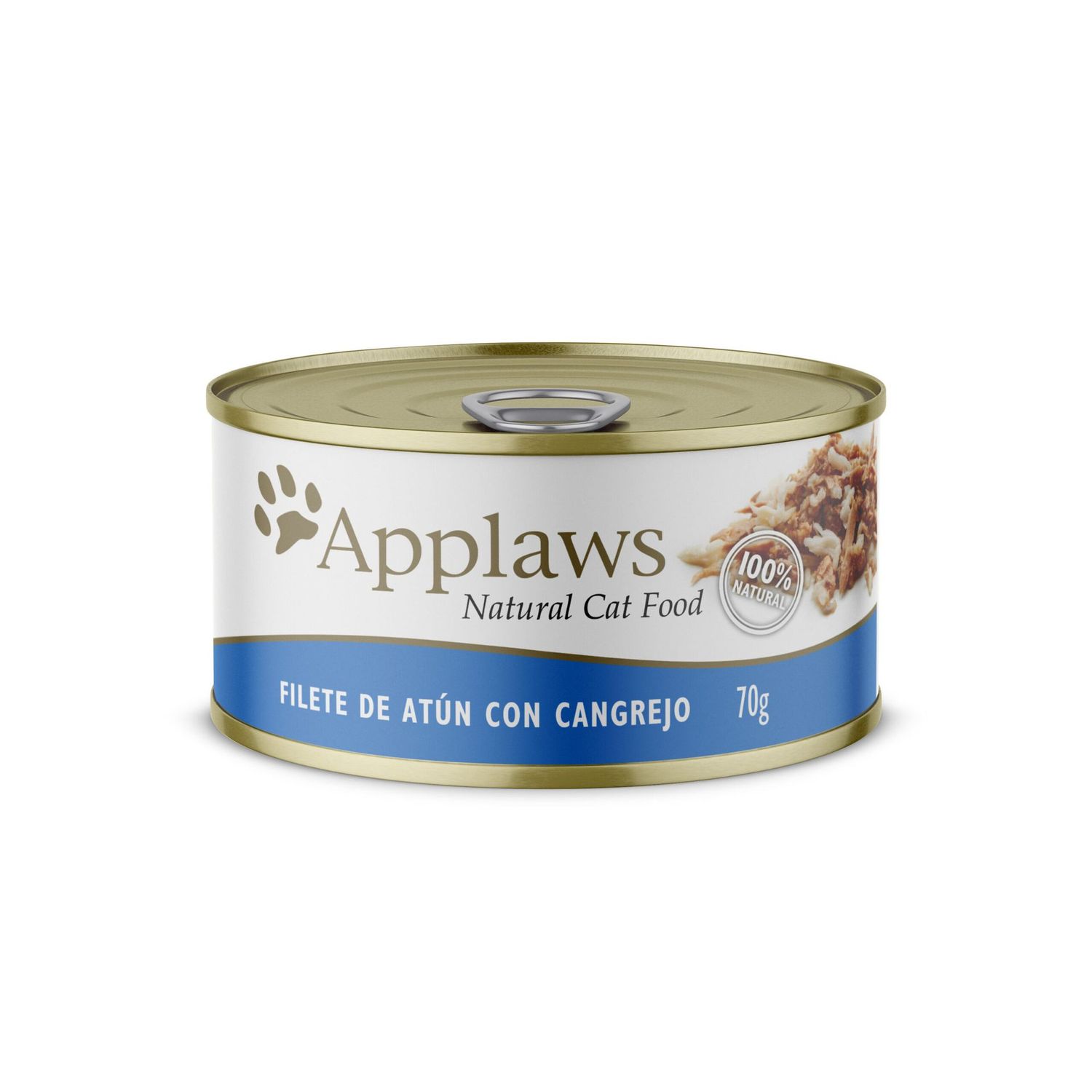 APPLAWS FILETE DE ATÚN CON CANGREJO (LATA DE 70gr)