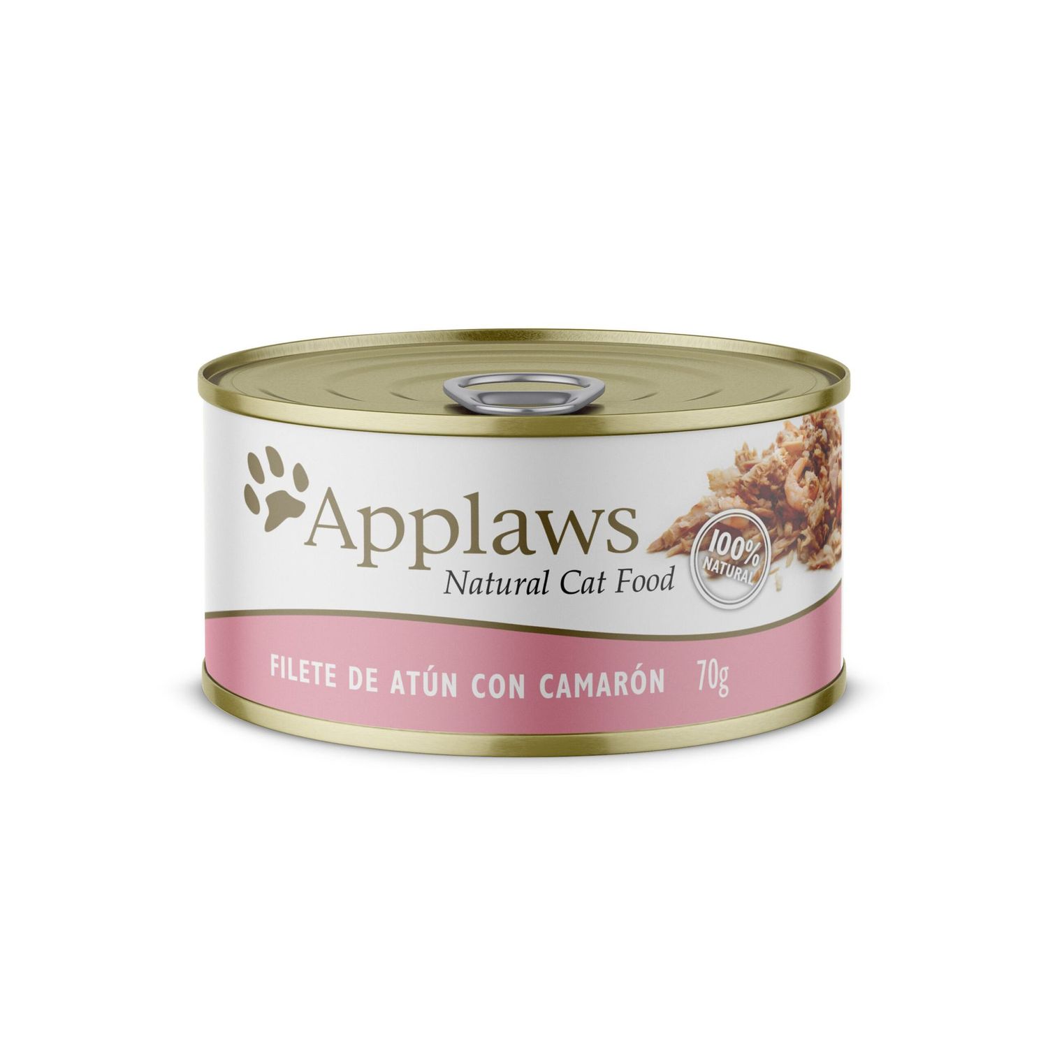APPLAWS FILETE DE ATÚN CON CAMARÓN (LATA DE 70gr)