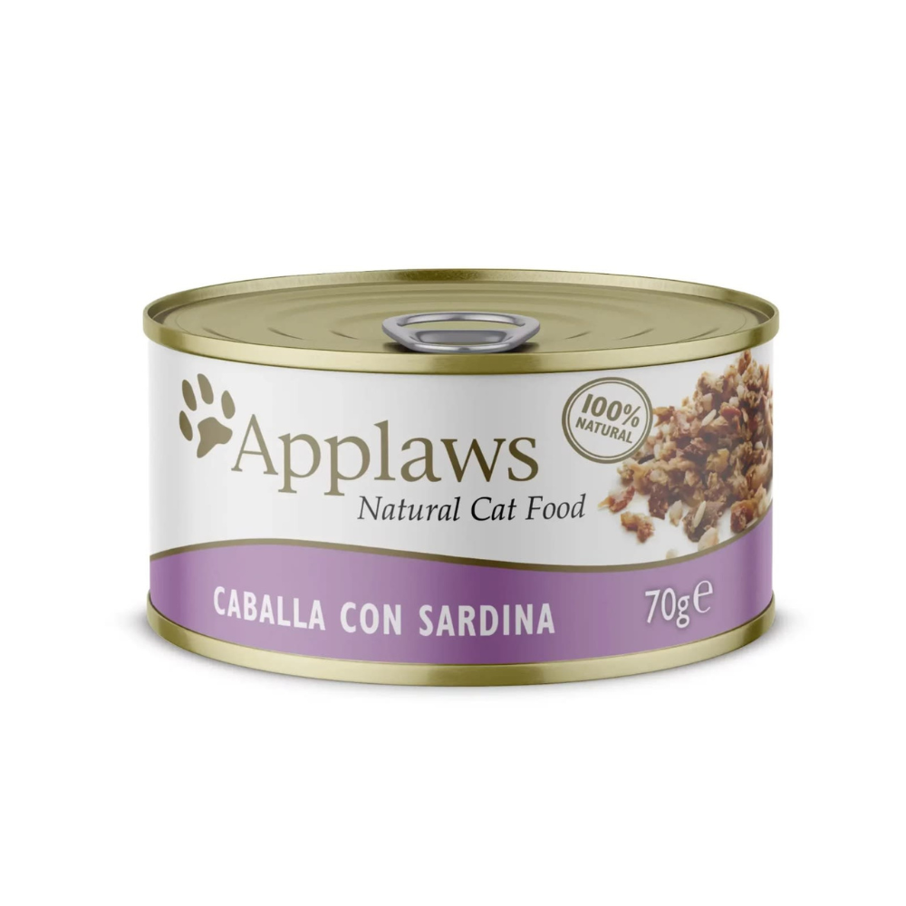 APPLAWS CABALLA CON SARDINA (LATA DE 70gr)