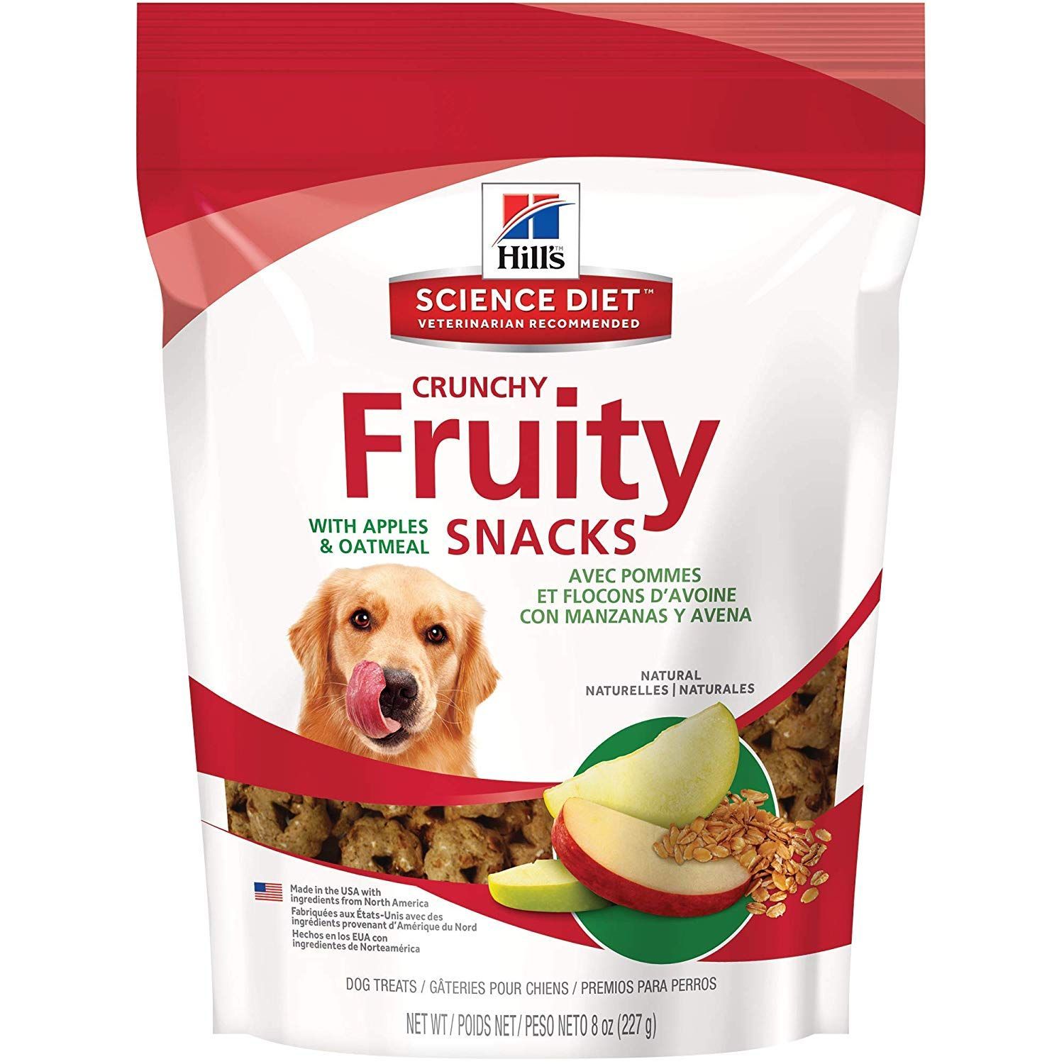 Hills Natural Crunchy Fruity Snacks with Cranberries & Oatmeal 227gr