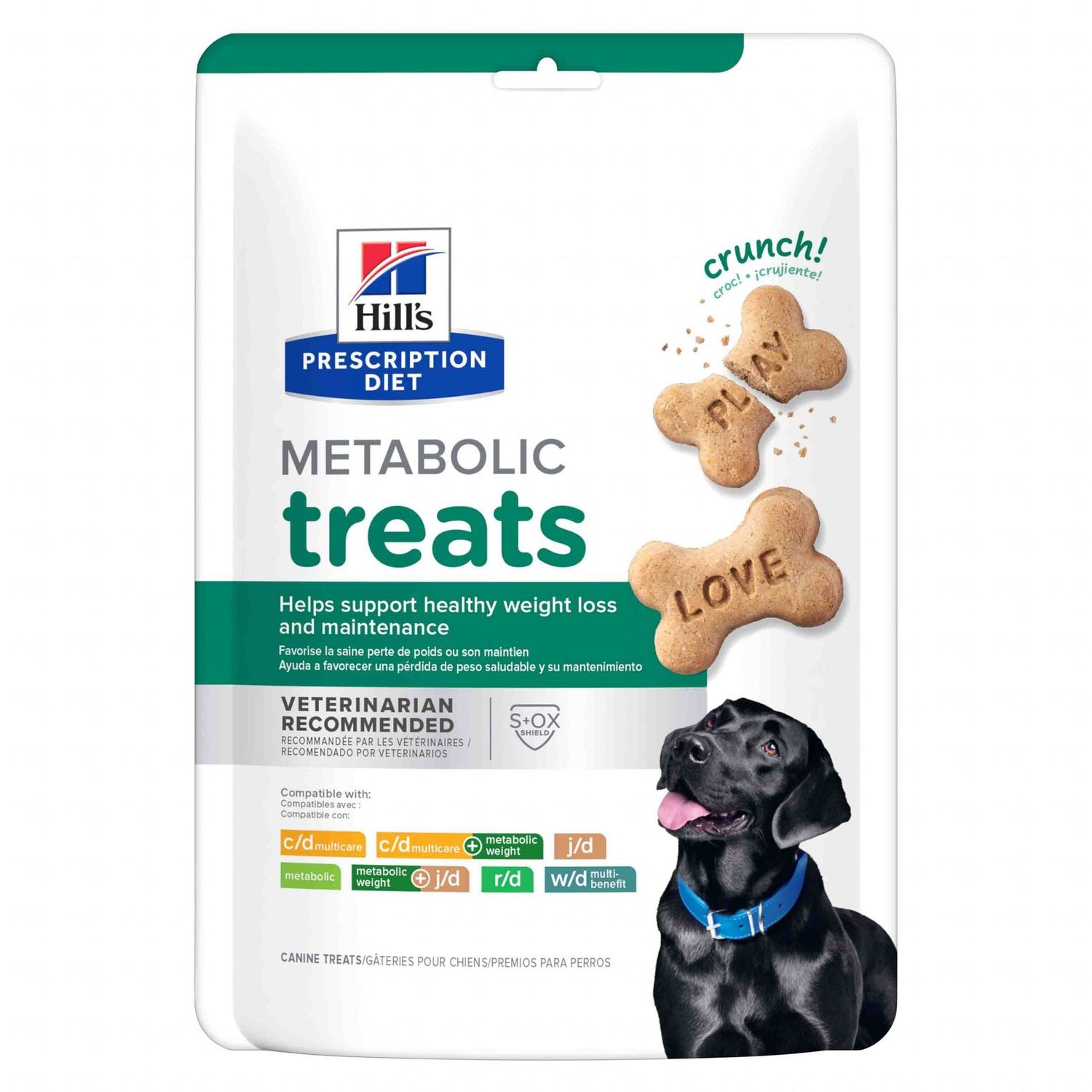 Hills PD Canine Metabolic Treats 12oz de 340gr