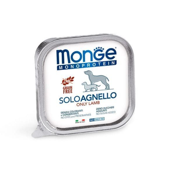 Monge Cannine Monoprotein Cordero de 150g