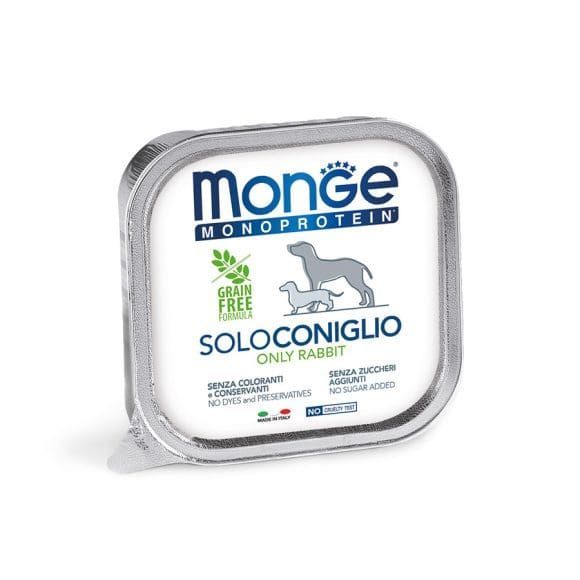 Monge Cannine Monoprotein Conejo de 150g