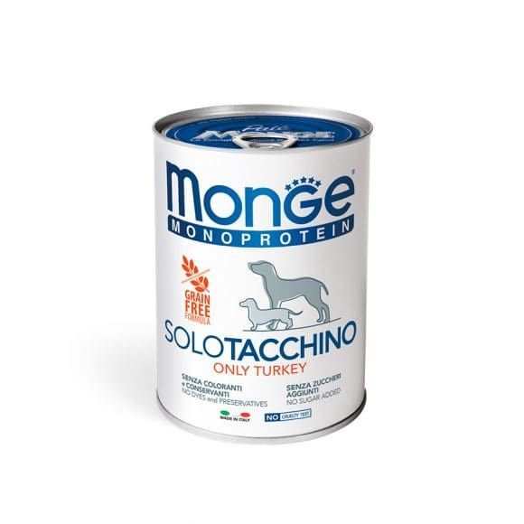 Monge Cannine Monoprotein Pavo de 400g