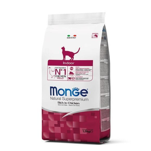 Monge Feline Adult Indoor de 1.5kg