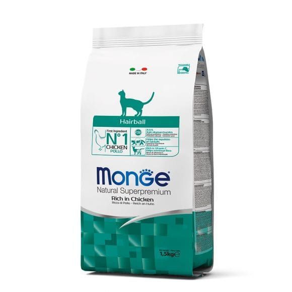 Monge Feline Adult Hairball Control de 1.5kg