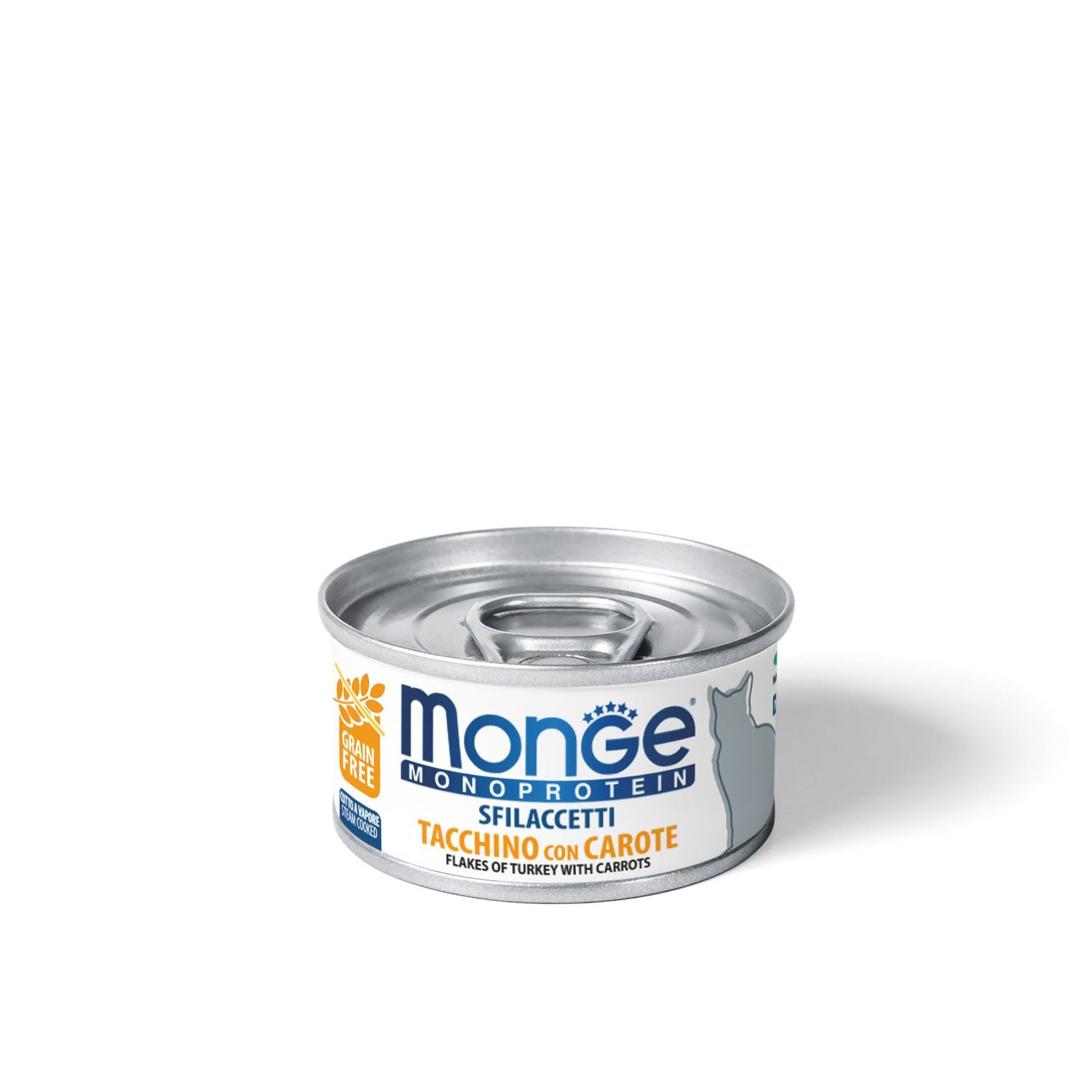 Monge Feline Adult Monoprotein Pavo y Zanahoria de 80g