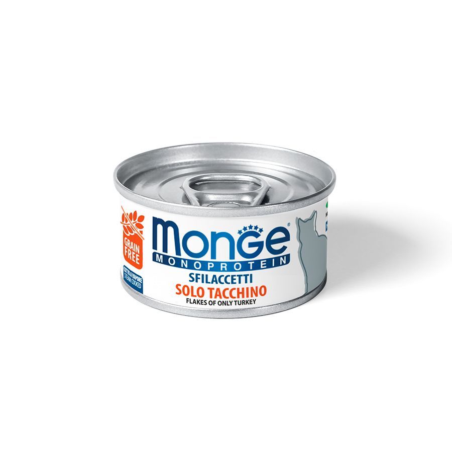 Monge Feline Adult Monoprotein Pavo de 80g