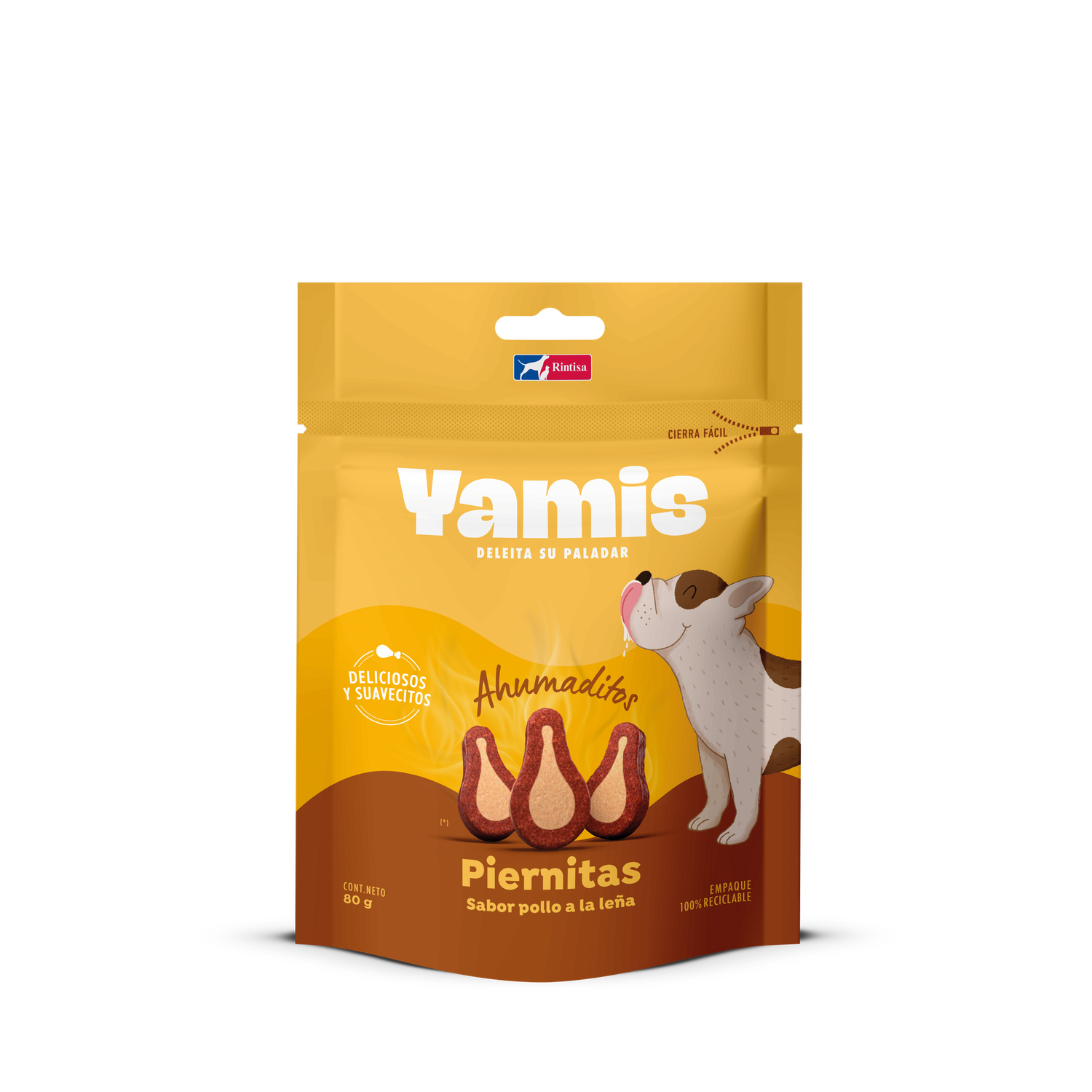 yamis piernitas sabor pollo a la leña