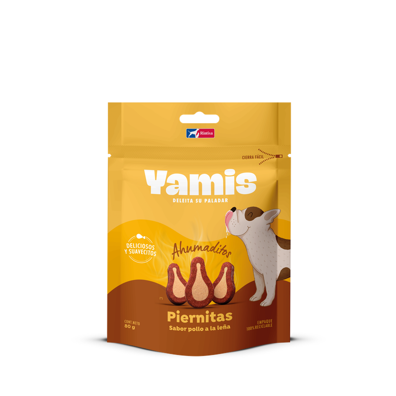 yamis piernitas sabor pollo a la leña