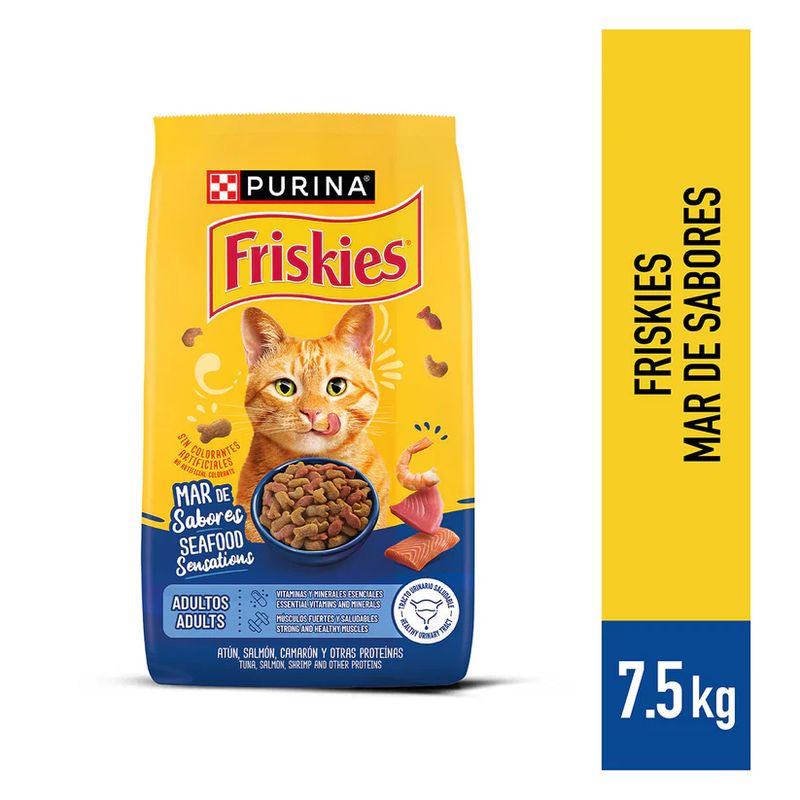FRISKIES ADULTOS Mar de Sabores de 7.5 kg