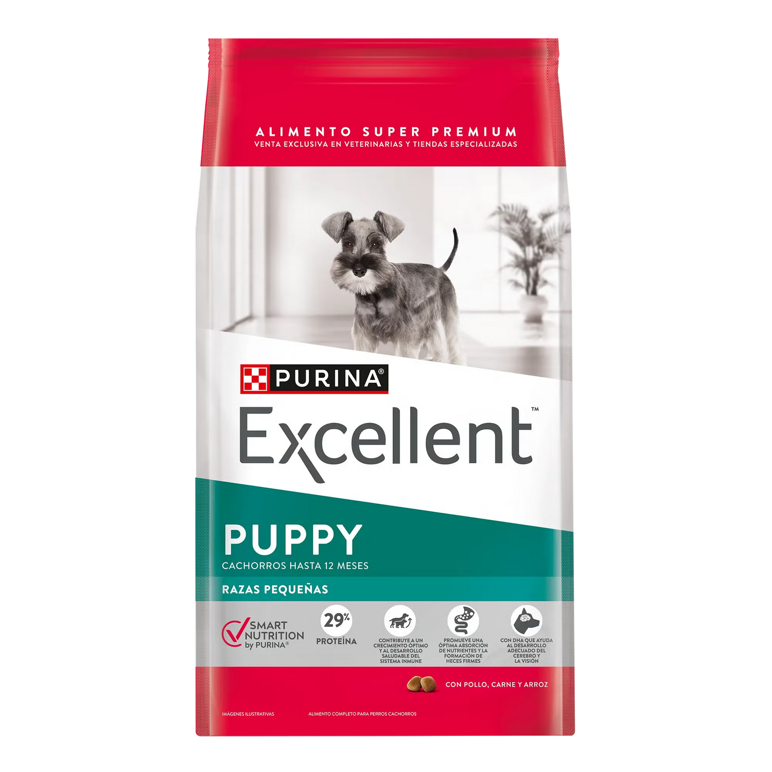 Excellent® Puppy Pollo y Arroz para Cachorros de Razas Pequeñas 15kg