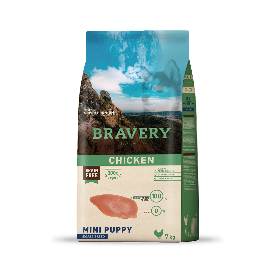 Bravery Dog Mini Puppy Chicken