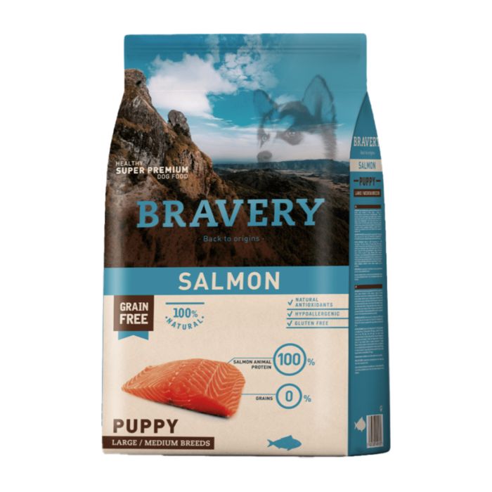 Bravery Dog Puppy Razas Medianas y grandes Salmón