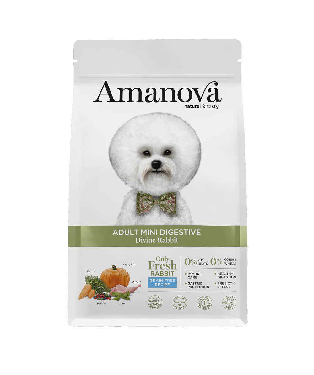 Amanova GF Adulto Mini Digestive Divine Rabbit 2kg