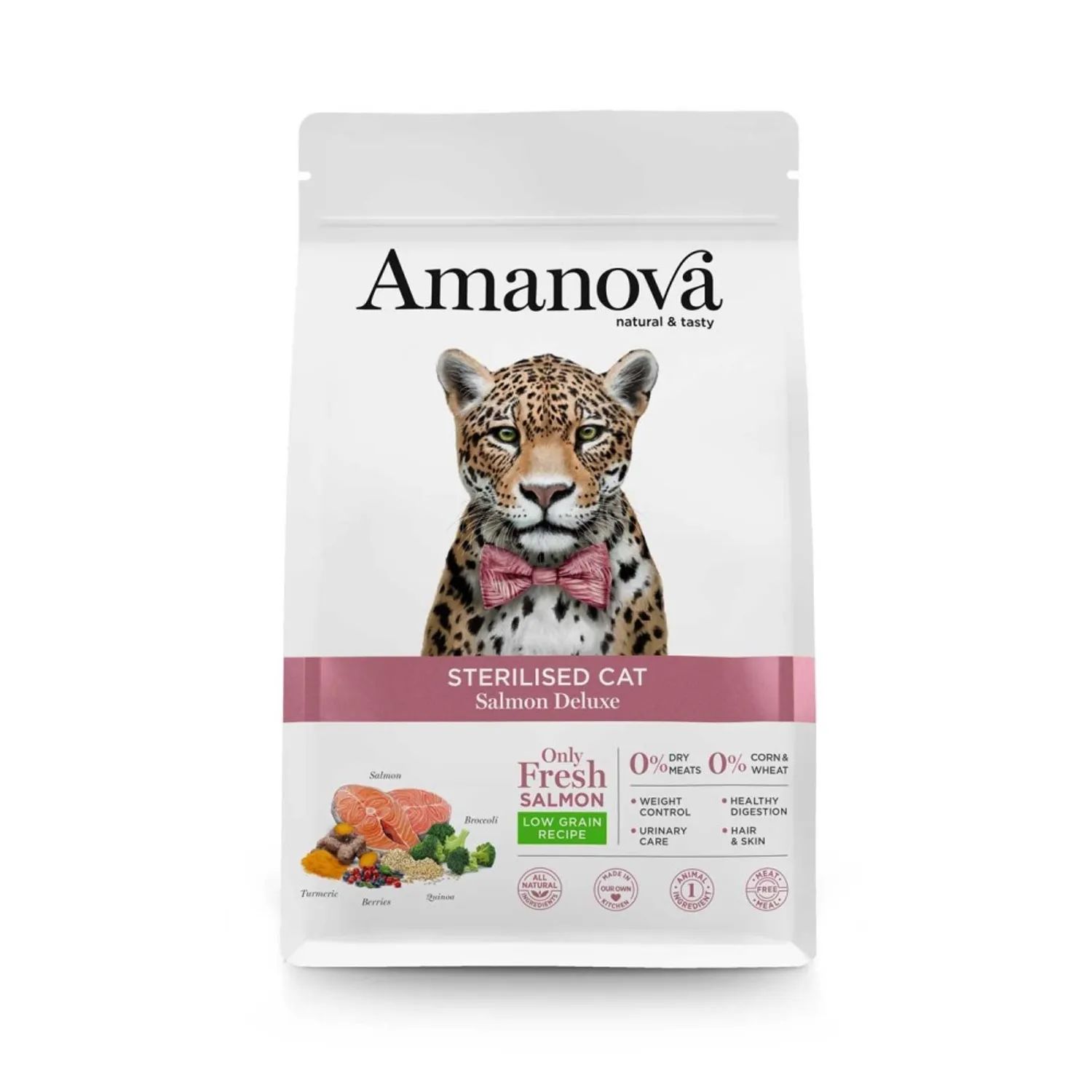 Amanova Sterilised Cat Salmon Deluxe