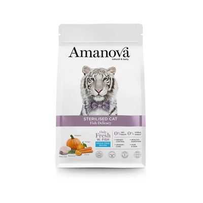 Amanova Sterilised Cat Fish Delicacy
