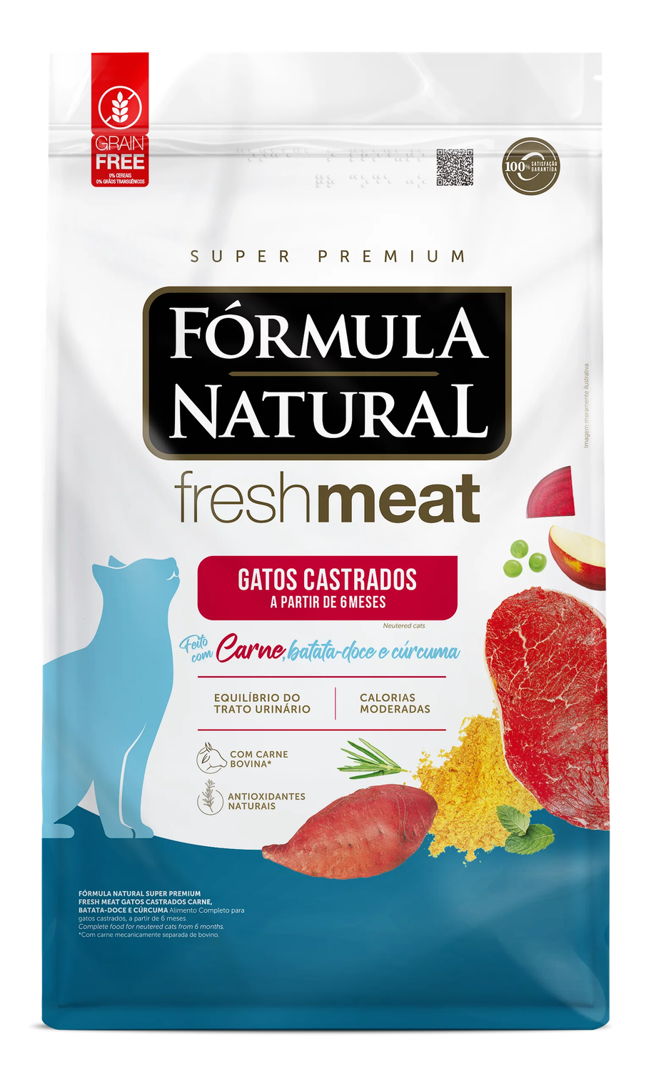 Formula Natural Fresh Meat - Gatos Castrados (Carne)