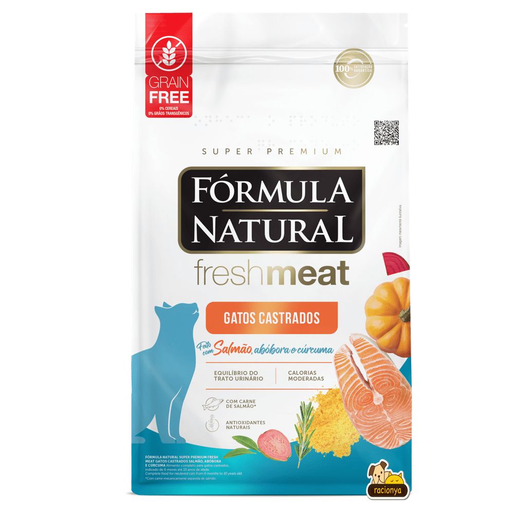 Formula Natural Fresh Meat - Gatos Castrados (Salmón)