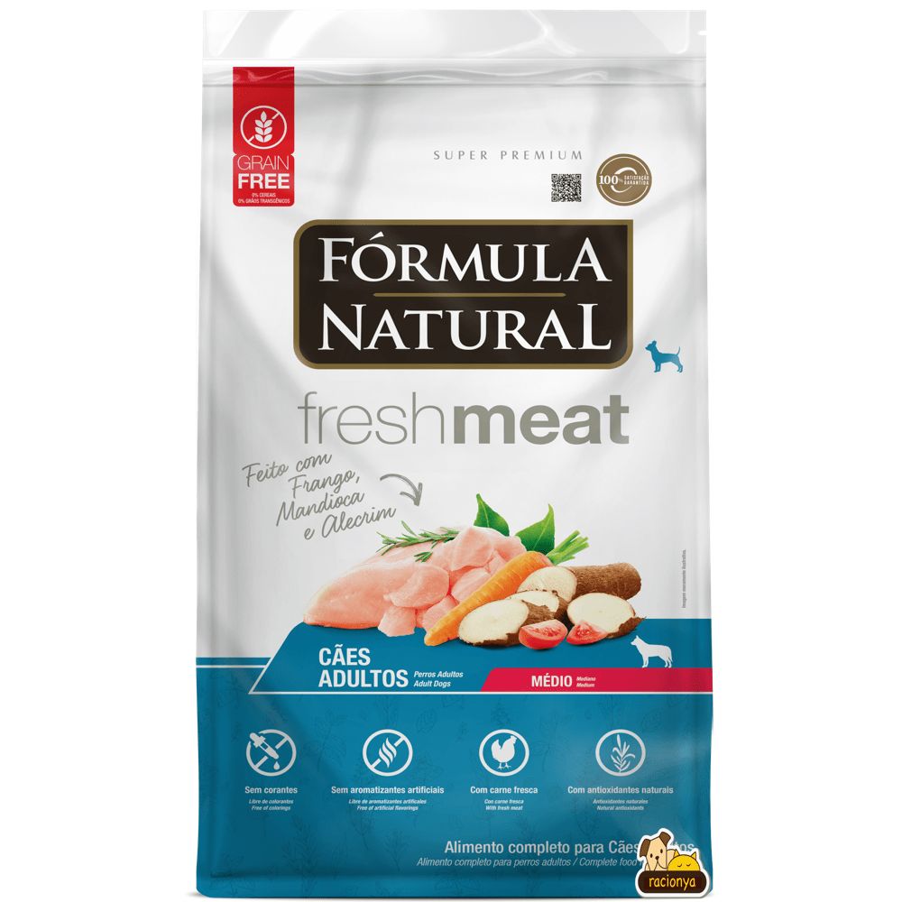 Formula Natural Fresh Meat Dog Adulto - Raza Mediana