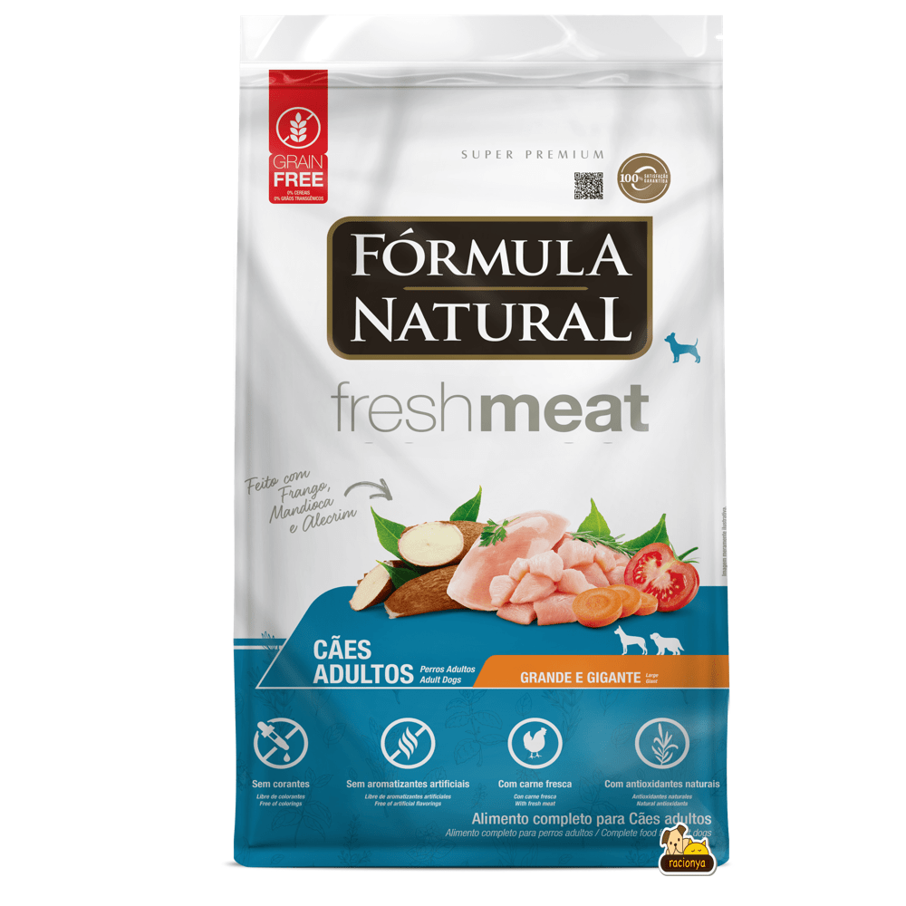 Formula Natural Fresh Meat Dog Adulto - Raza Grande
