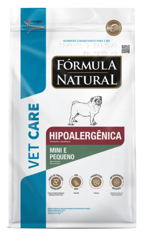 Formula Natural Vet Care Hipoalérgenica - Perro Mini y Pequeño