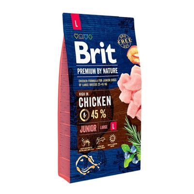 BRIT PREMIUM BY NATURE JUNIOR LARGE 15kg BRIT PREMIUM BY NATURE JUNIOR LARGE 15kg