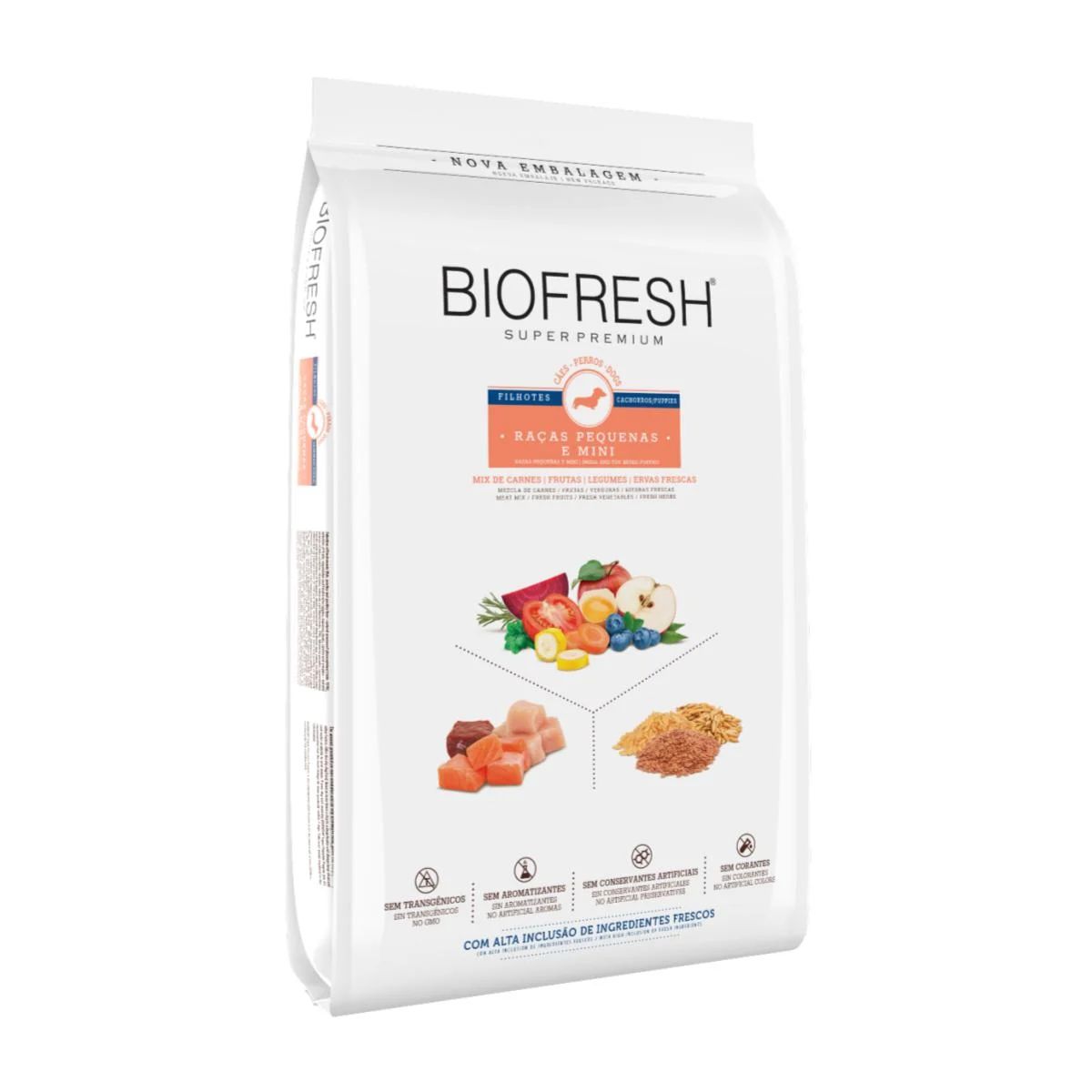 BIOFRESH PERRO CACHORROS MINI & PEQUEÑOS MIX DE CARNE DE RES