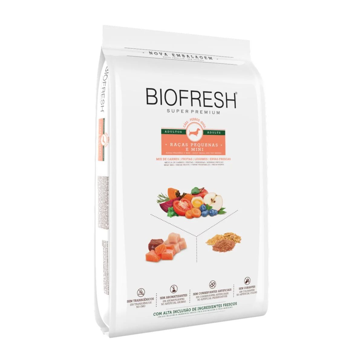 BIOFRESH  PERRO ADULT MINI & PEQUEÑOS MIX DE CARNES