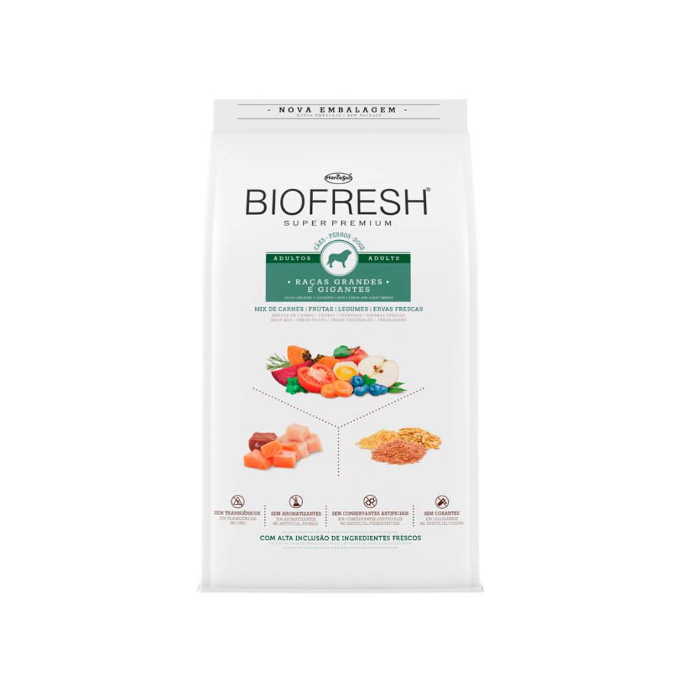 BIOFRESH PERRO ADULT GRANDES & GIGANTES MIX DE CARNES