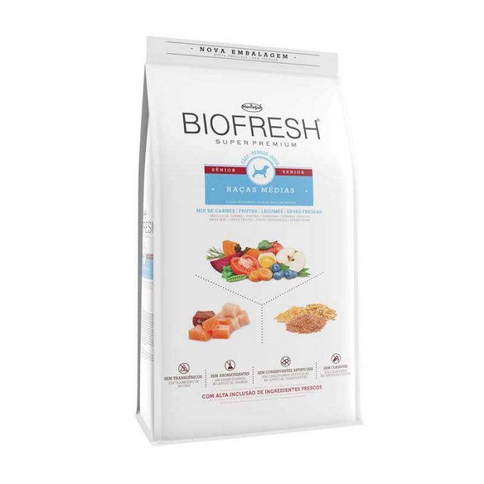 BIOFRESH  PERRO ADULT SENIOR  MEDIUM CARNES  MIX