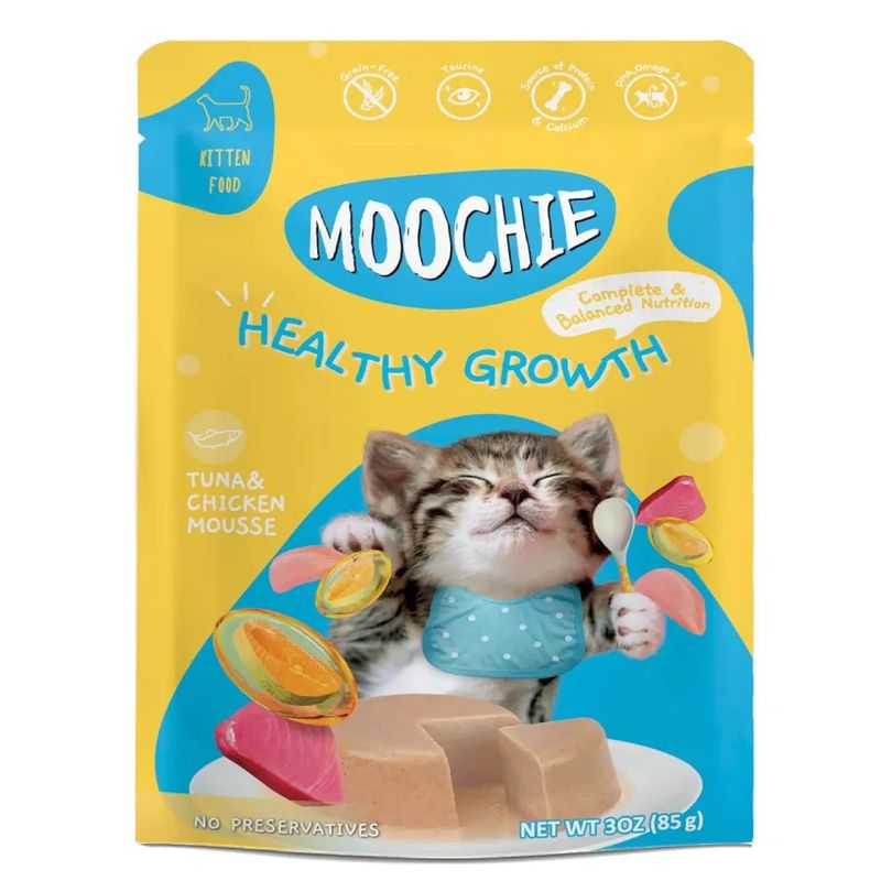 Moochie Paté Crecimiento Saludable 70gr