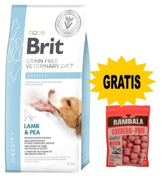 BRIT GF VET DIETS DOG OBESITY 12kg