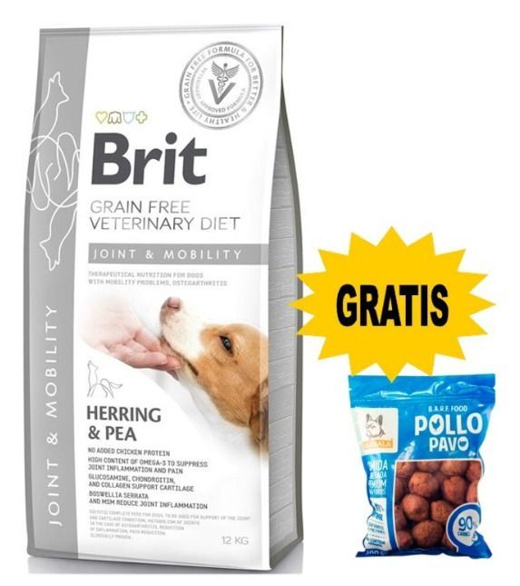BRIT GF VET DIETS DOG MOBILITY 12kg
