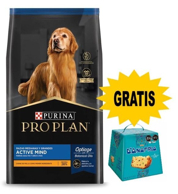 PRO PLAN Active Mind Raza Mediana 15kg PRO PLAN Active Mind Raza Mediana 15kg