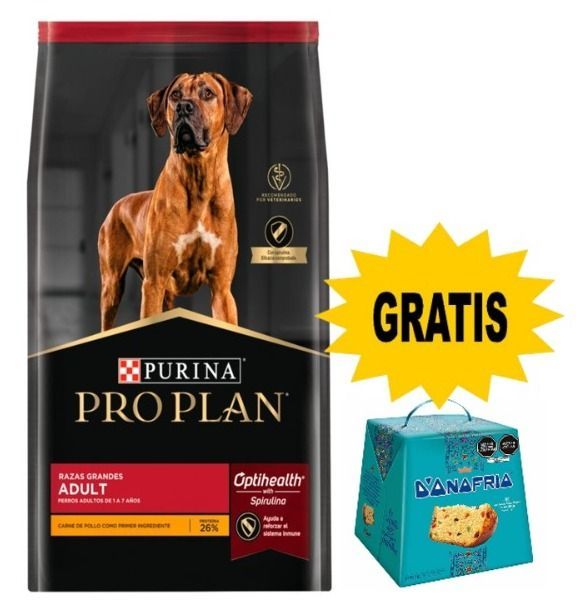 Pro Plan Adulto Razas Grandes pollo 15kg Pro Plan Adulto Razas Grandes pollo 15kg