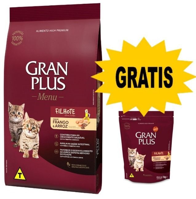 Gran plus de gatito de 10kg Gran plus de gatito de 10kg